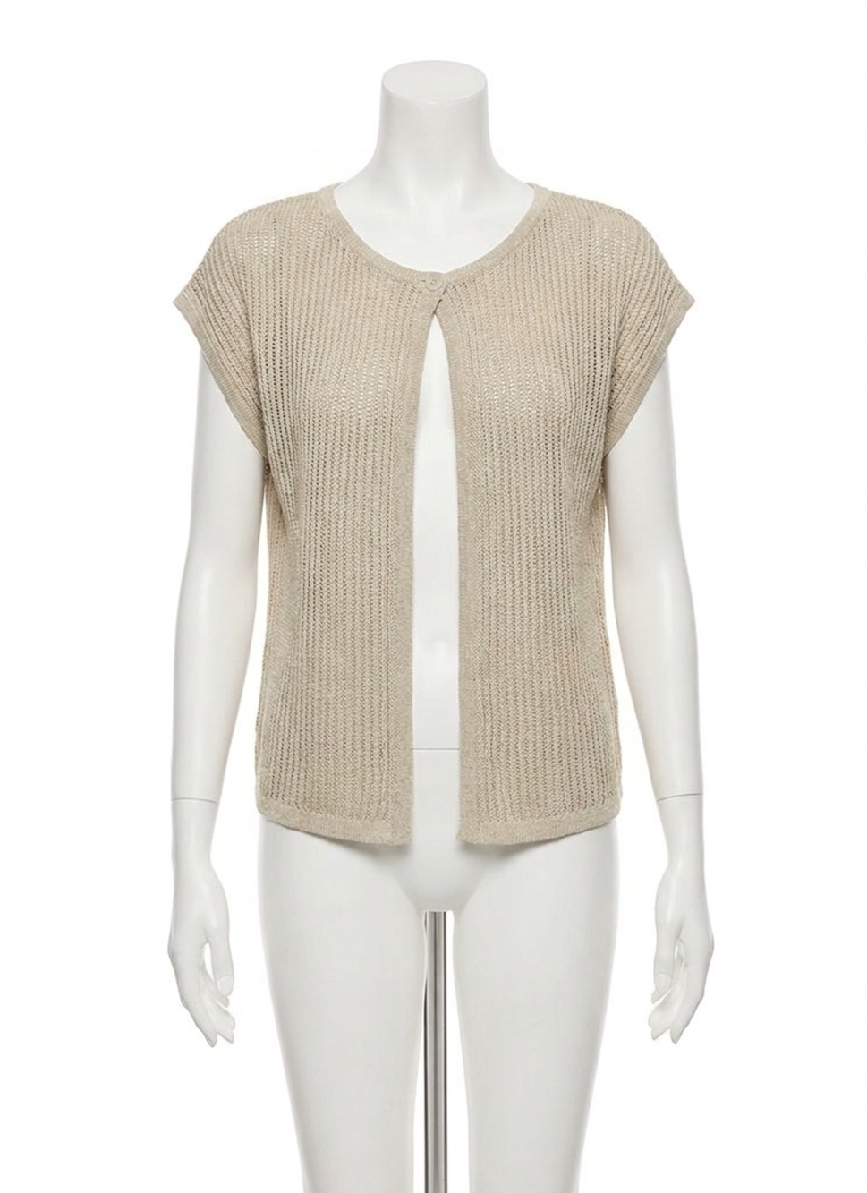 NEW LYSSE convertible sweater cardigan in flax